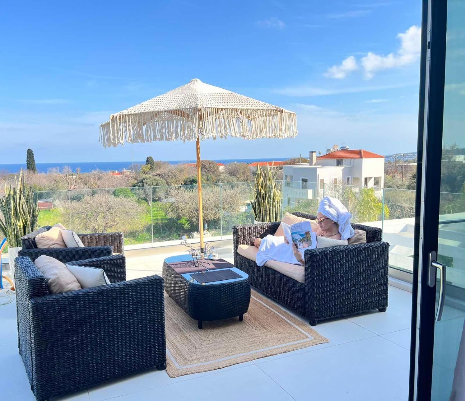 Gatsby Rhodes Brand New Exclusive Villas Asgourou Exteriér fotografie